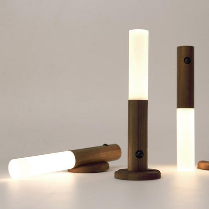 Decorative Wooden Wireless Magnetic Light