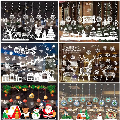 Christmas DIY window decal decor