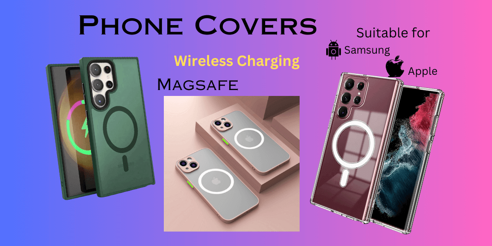 Phone covers suitable for Samsung and Apple devices