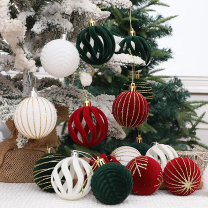 6-Piece Christmas Ornament Set - Festive Decor