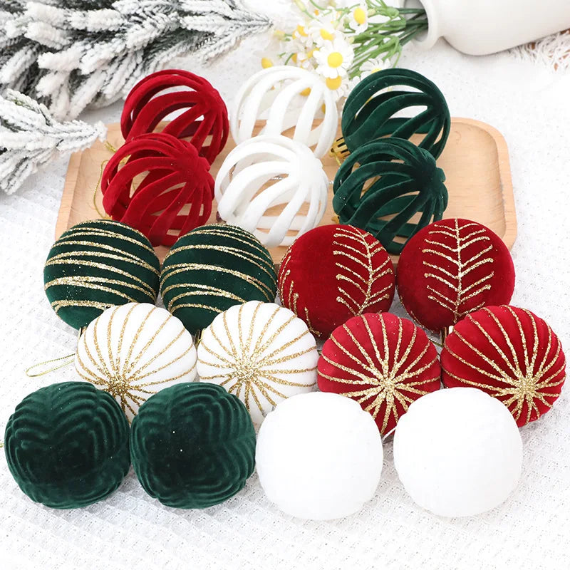 6-Piece Christmas Ornament Set - Festive Decor