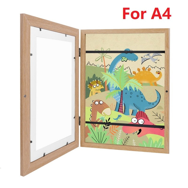 Kids Wooden Changeable Art Picture Frame