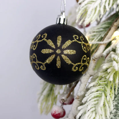 44Pcs Christmas Tree Baubles: Colorful, Festive Decor