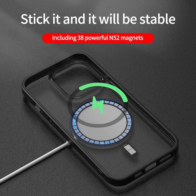 iPhone 11 - 14PRO Wireless Charging Case - iPhone Magsafe