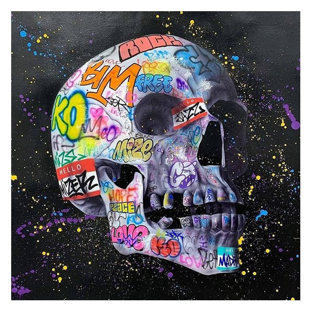 Graffiti Style - Skull Mania