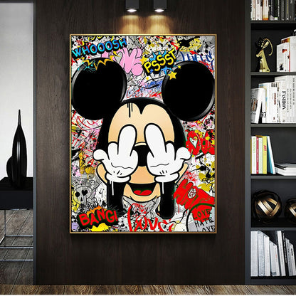 Graffiti Style - Mickey Mouse