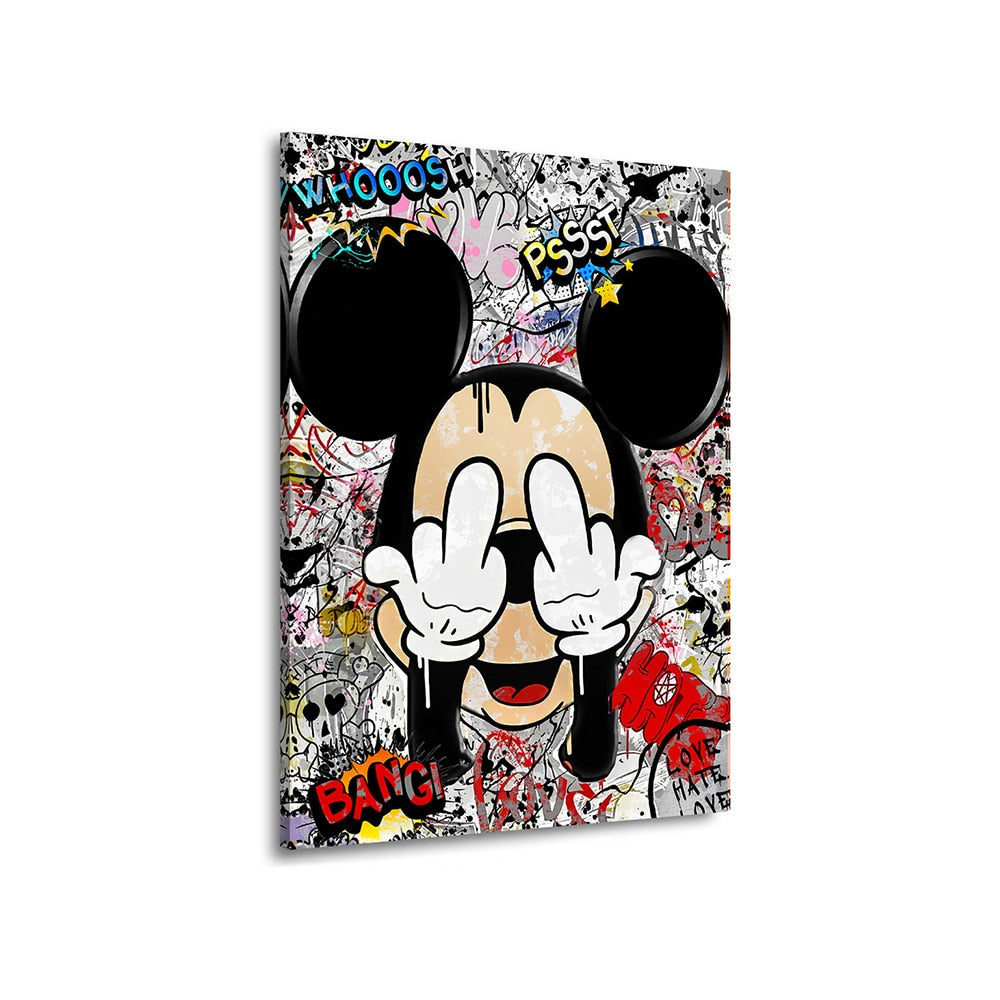 Graffiti Style - Mickey Mouse