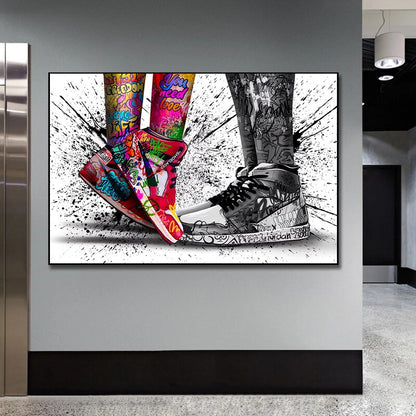 Graffiti Style - Jordan Retro Sneakers